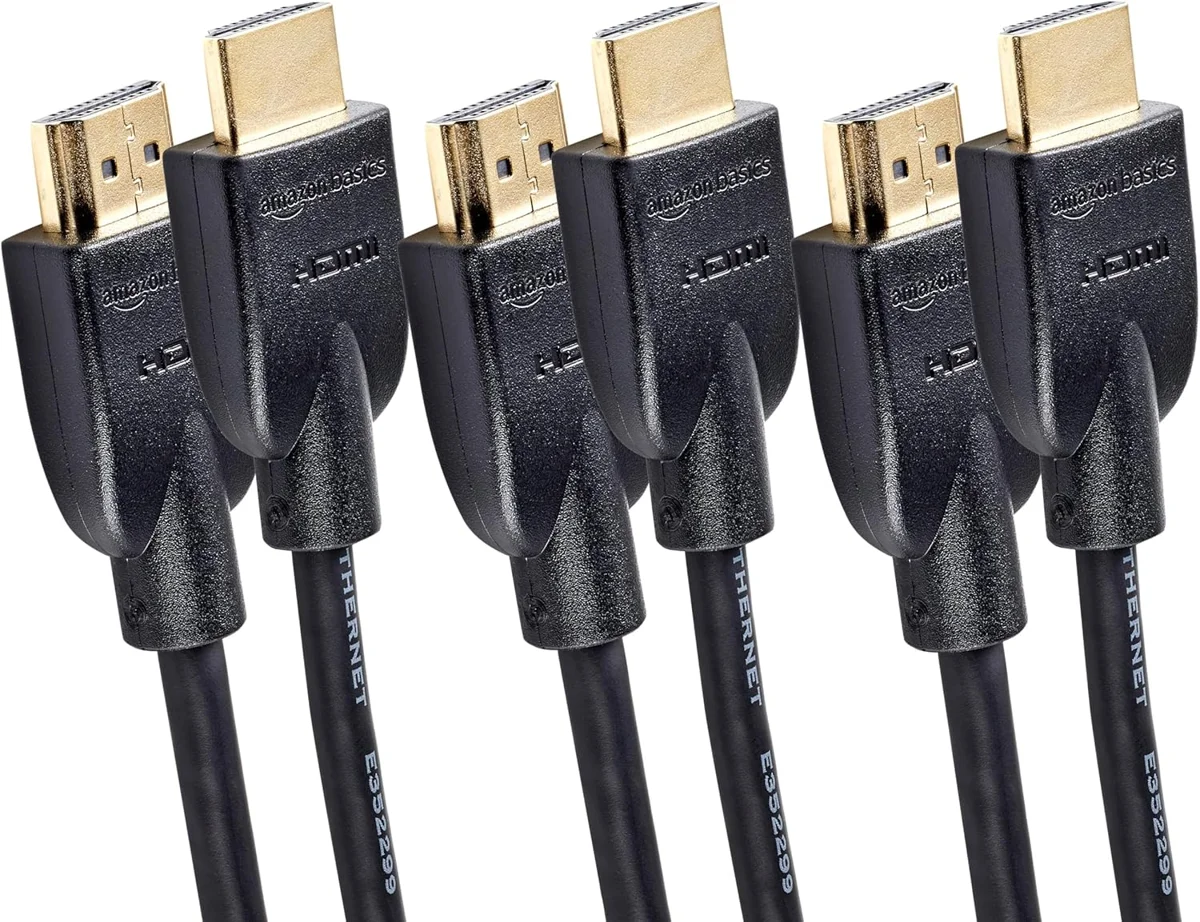 AmazonBasics High-Speed HDMI Cable - 1.8m