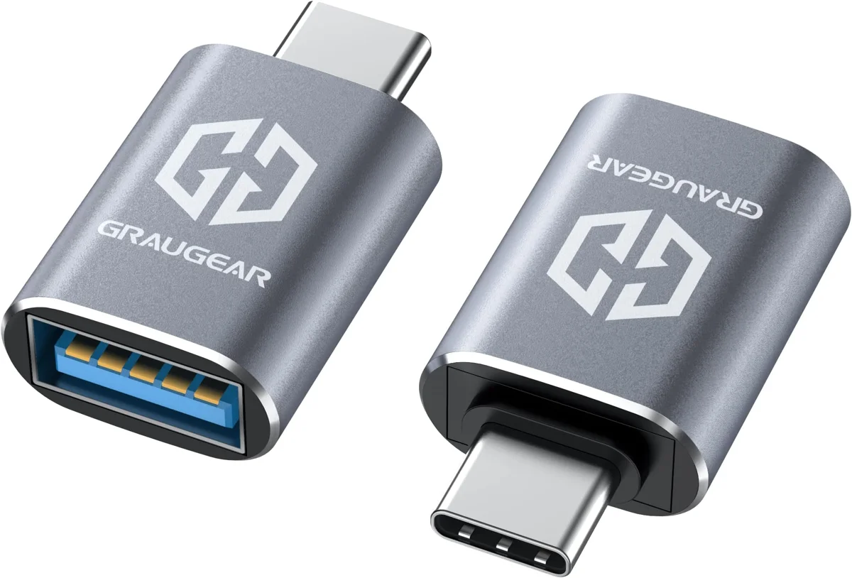 Anker USB-C to USB-A 3.0 Adapter (2-Pack)