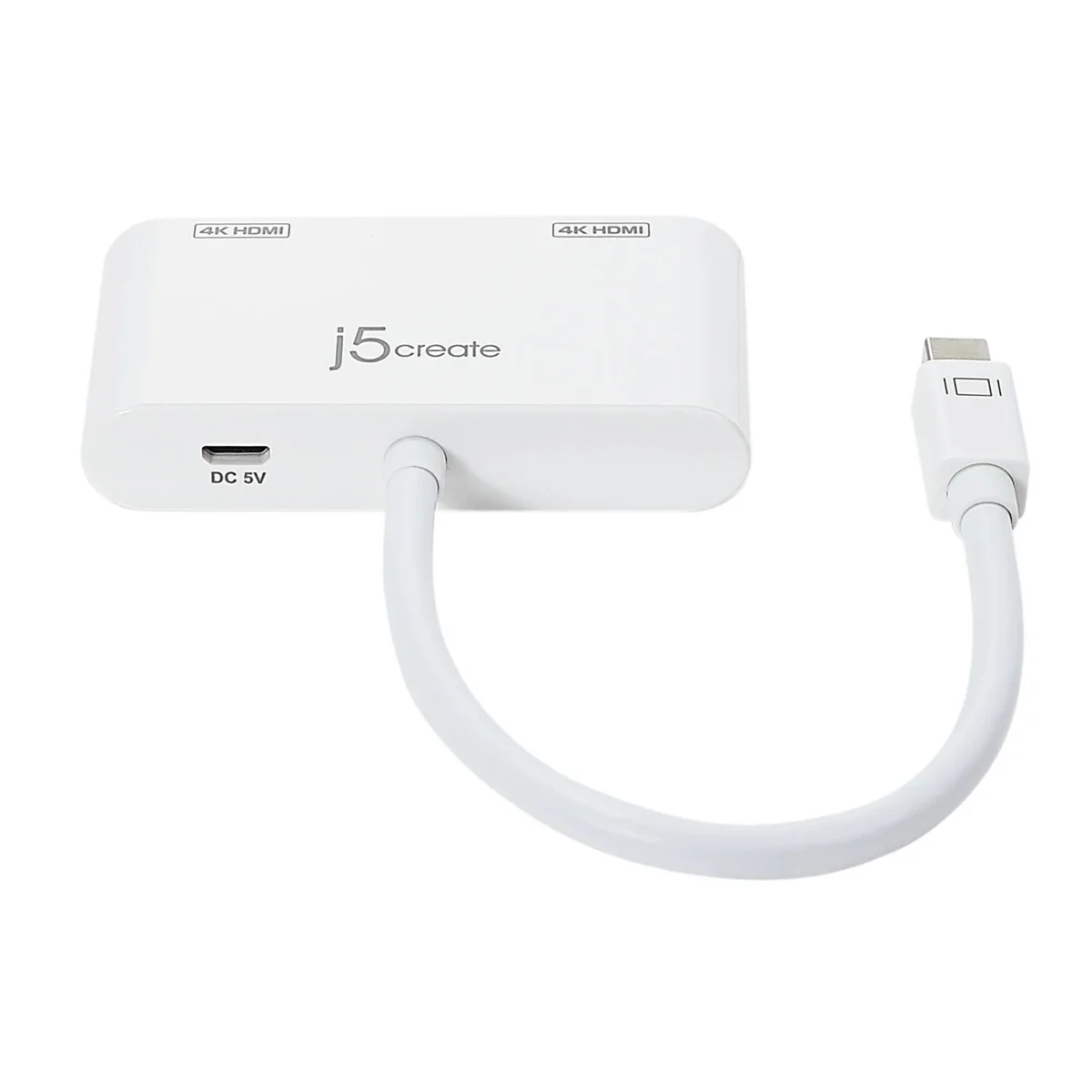 j5create DisplayPort to Dual HDMI Adapter