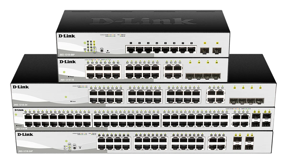 D-Link DGS-1210-24 24-Port Gigabit Managed Switch