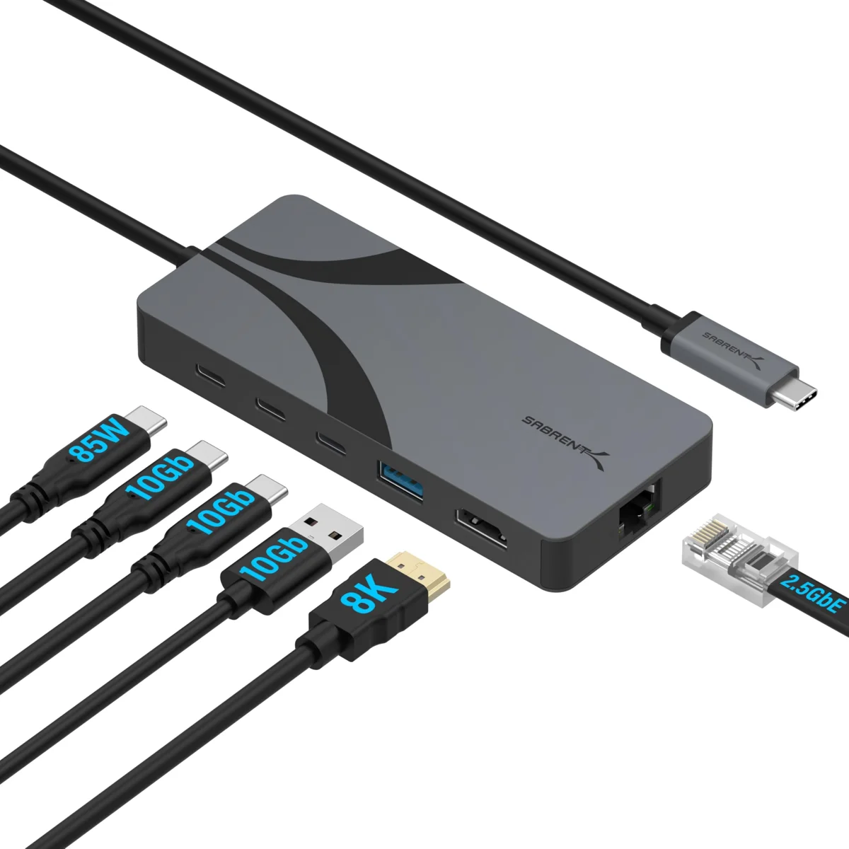 Sabrent 4-Port USB-C Hub