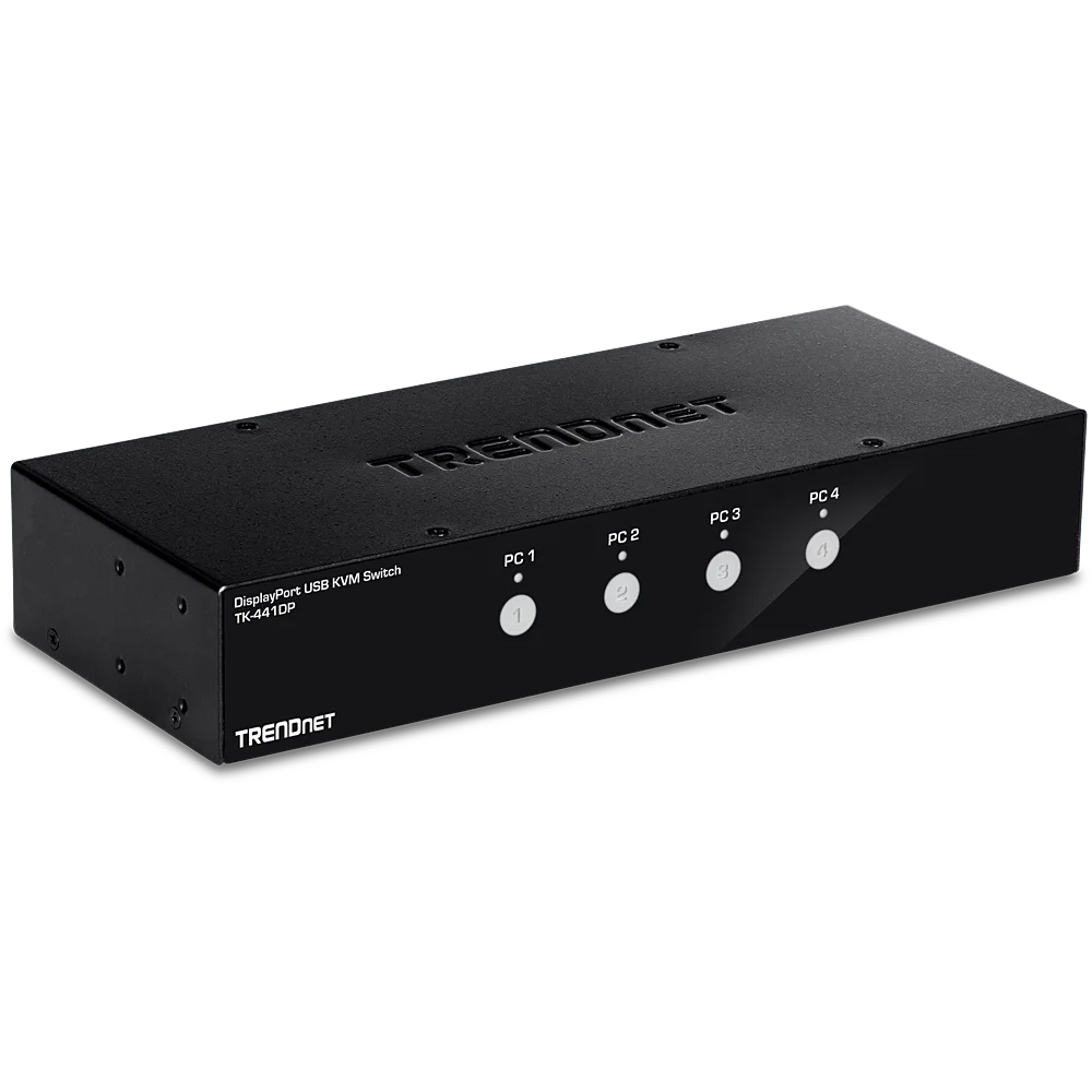 TRENDnet TK-241DP 4-Port USB-C/DP KVM Switch