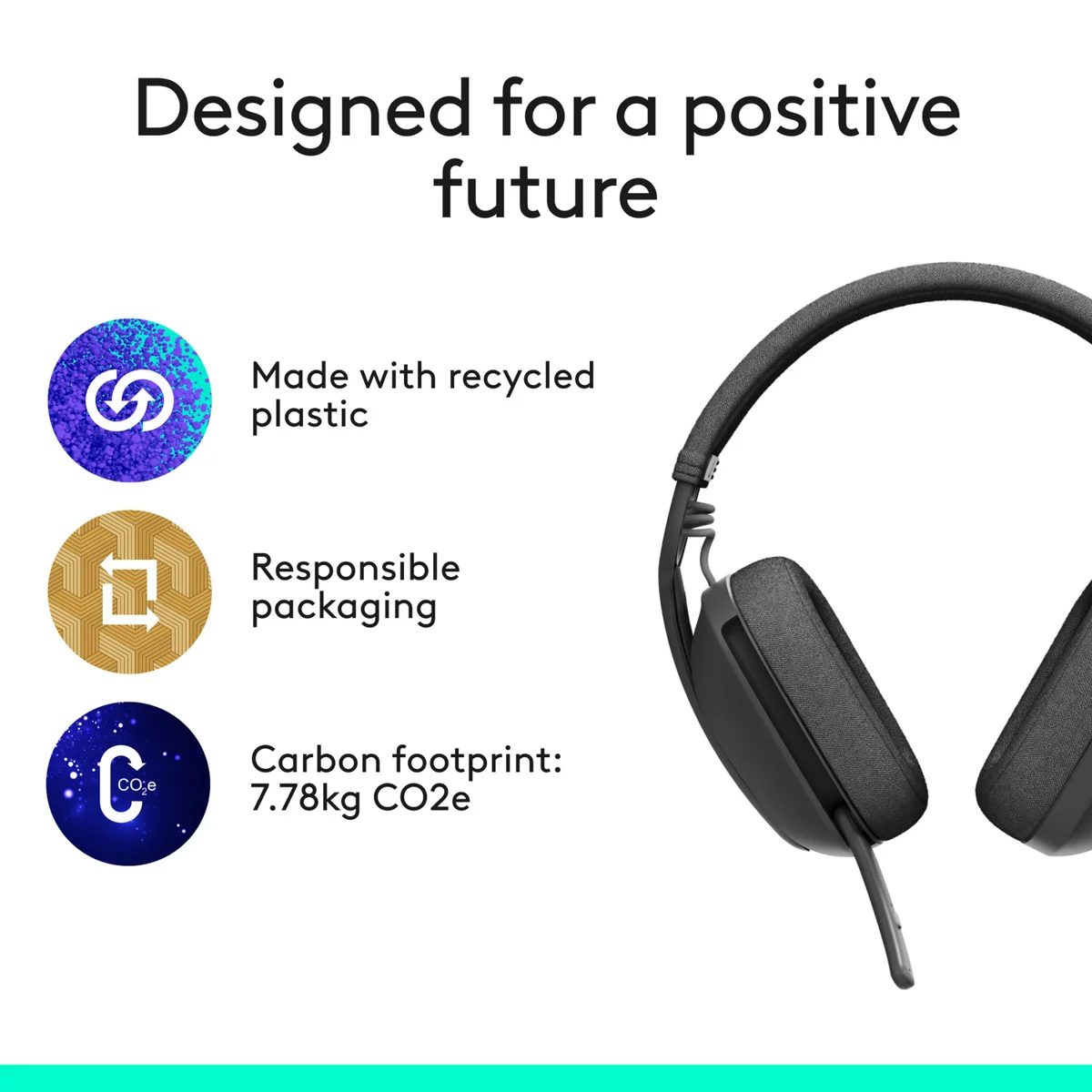 Logitech Zone Vibe 100 Wireless Headset