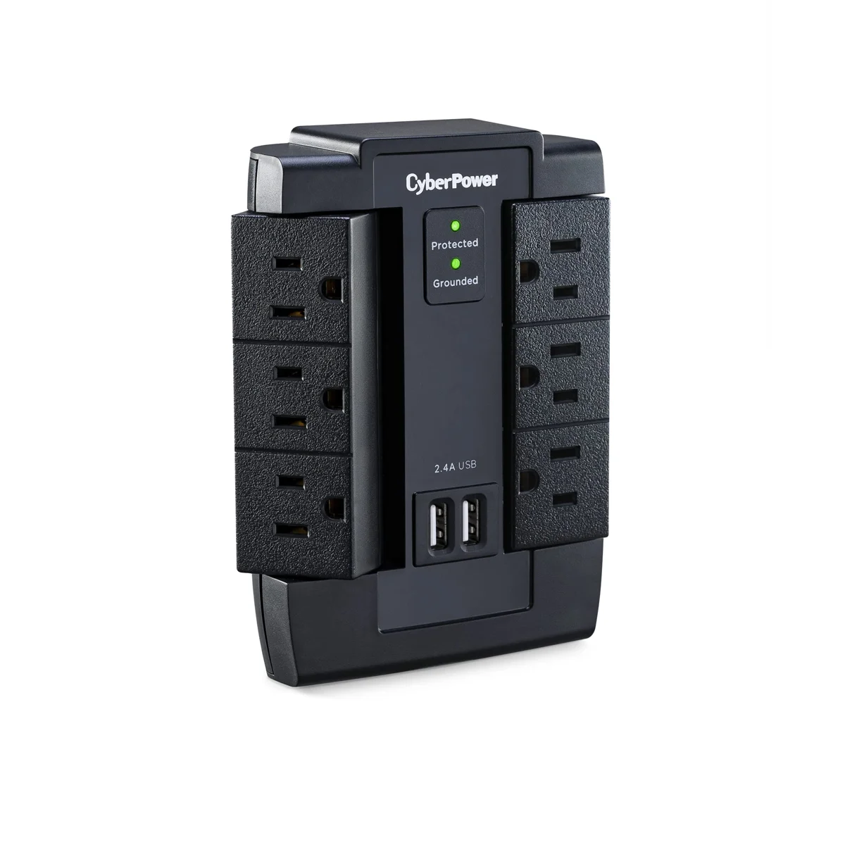 CyberPower CSP600WSU 6-Outlet Wall Mount Surge