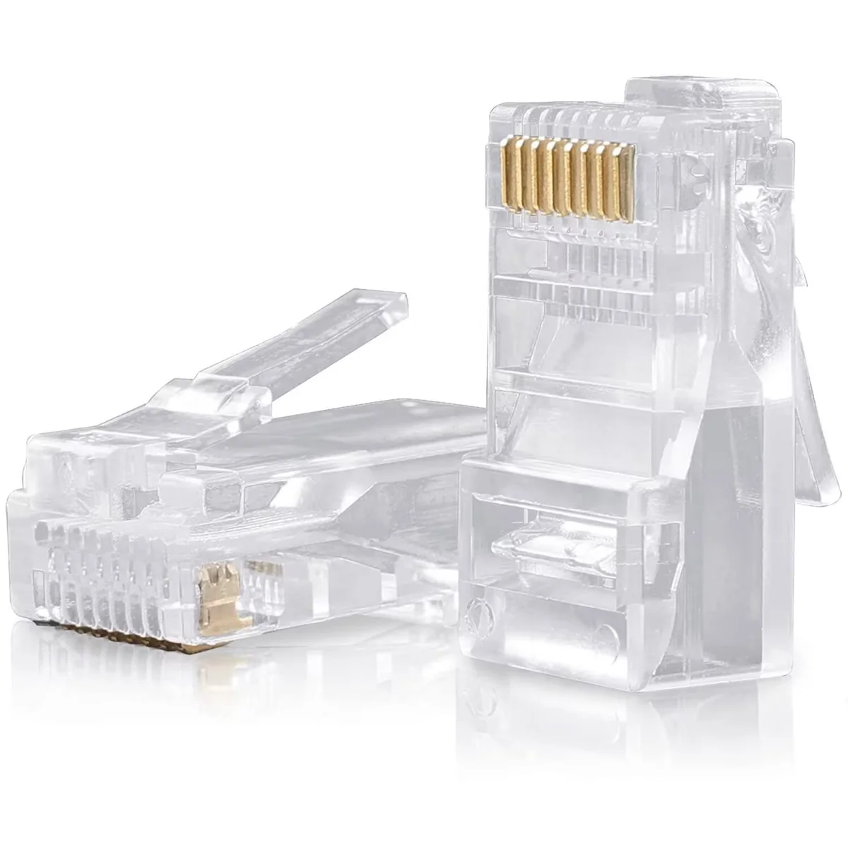 Cat6 RJ45 Modular Connector Plugs (Pack of 10)