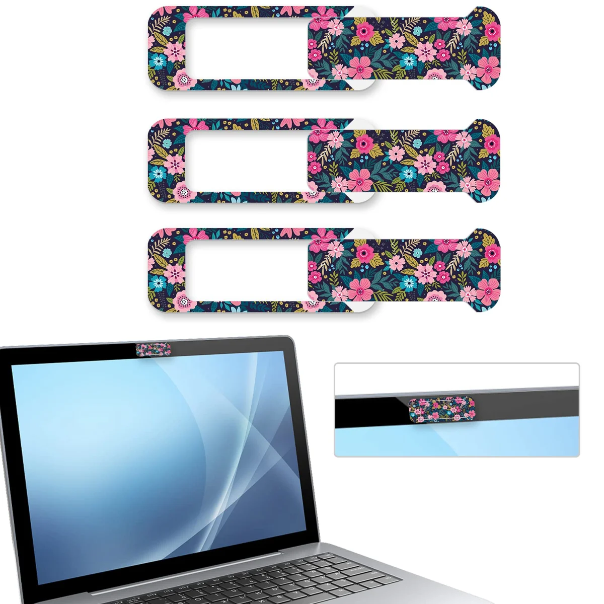 Webcam Privacy Shutter Cover Slider (Pack of 3)