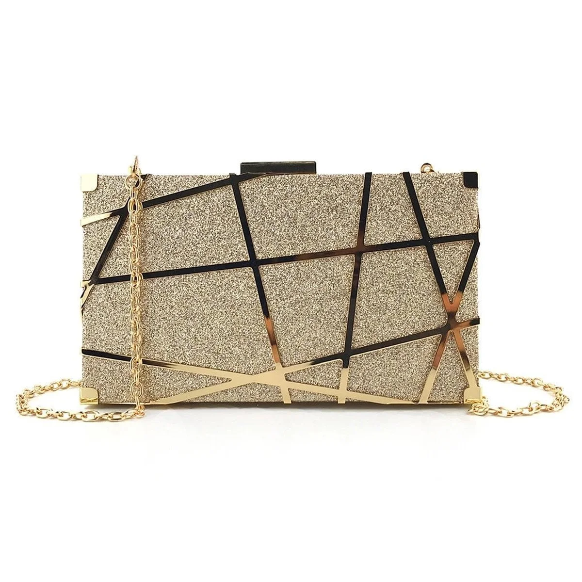 Luxury Gold Evening Bag view 1
