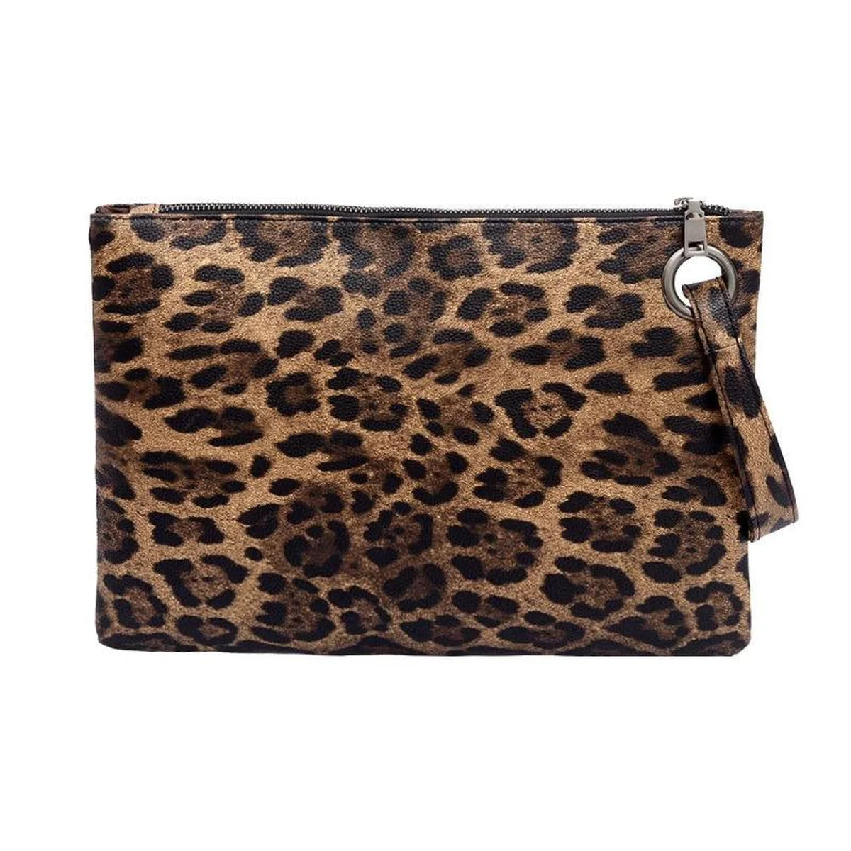 Casual Women Animal Print Clutch Female Fashion Design PU Leather Wallet Messenger Bag Coin Purse Ladies Elegant Handbag Z70 view 1