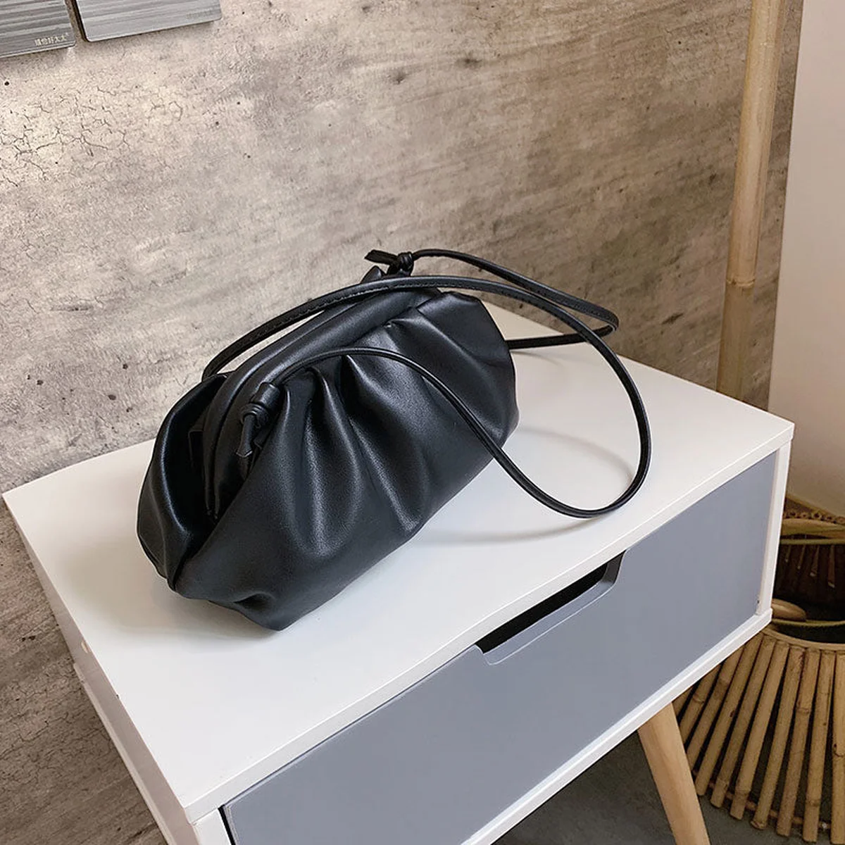 Cloud bag for Women Luxury Designer Small Cute Lady Crossbody Handbags Day Clutch Bags Pleated Dumpling Shoulder Messenger Bags view 1