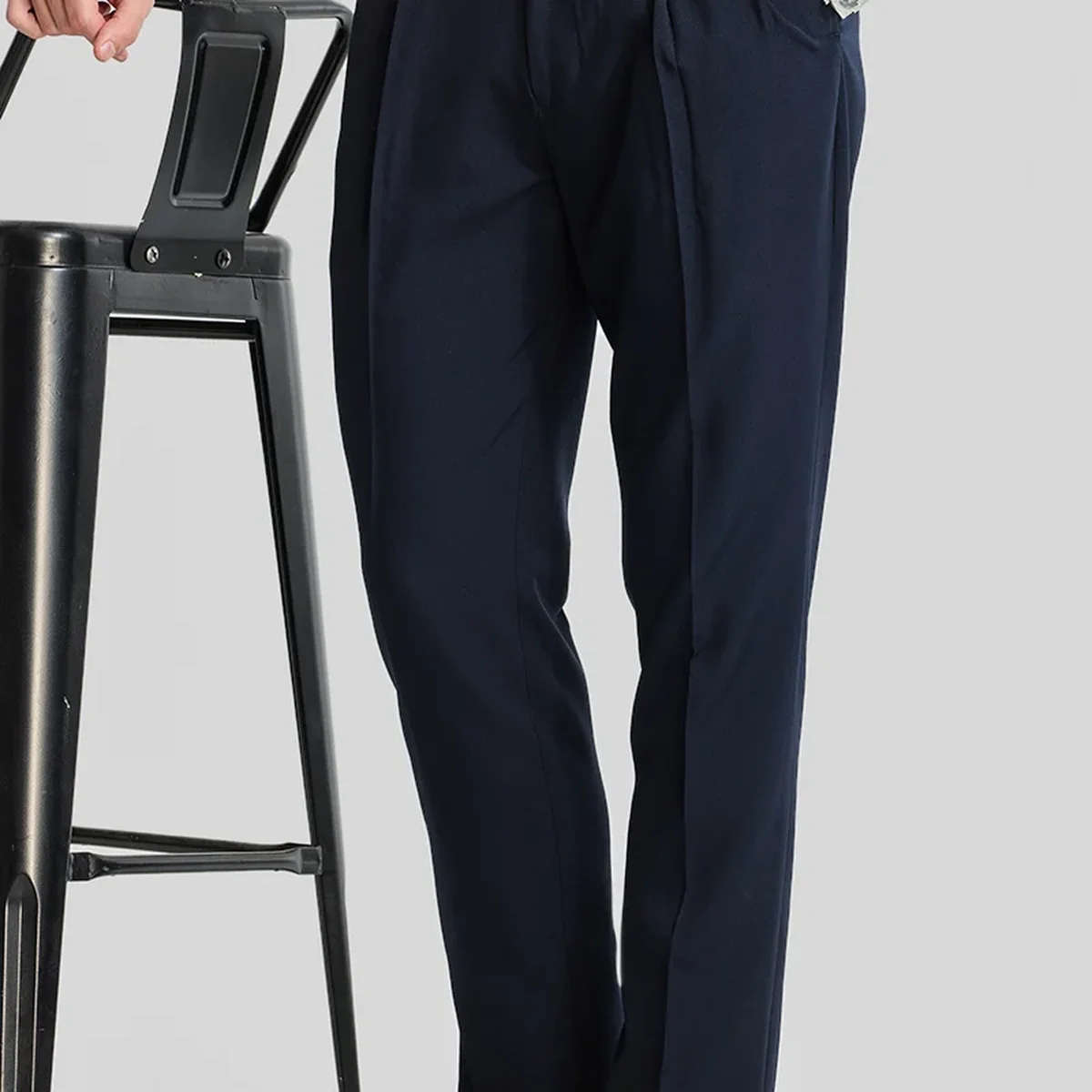 Navy Gurkha Trousers view 1