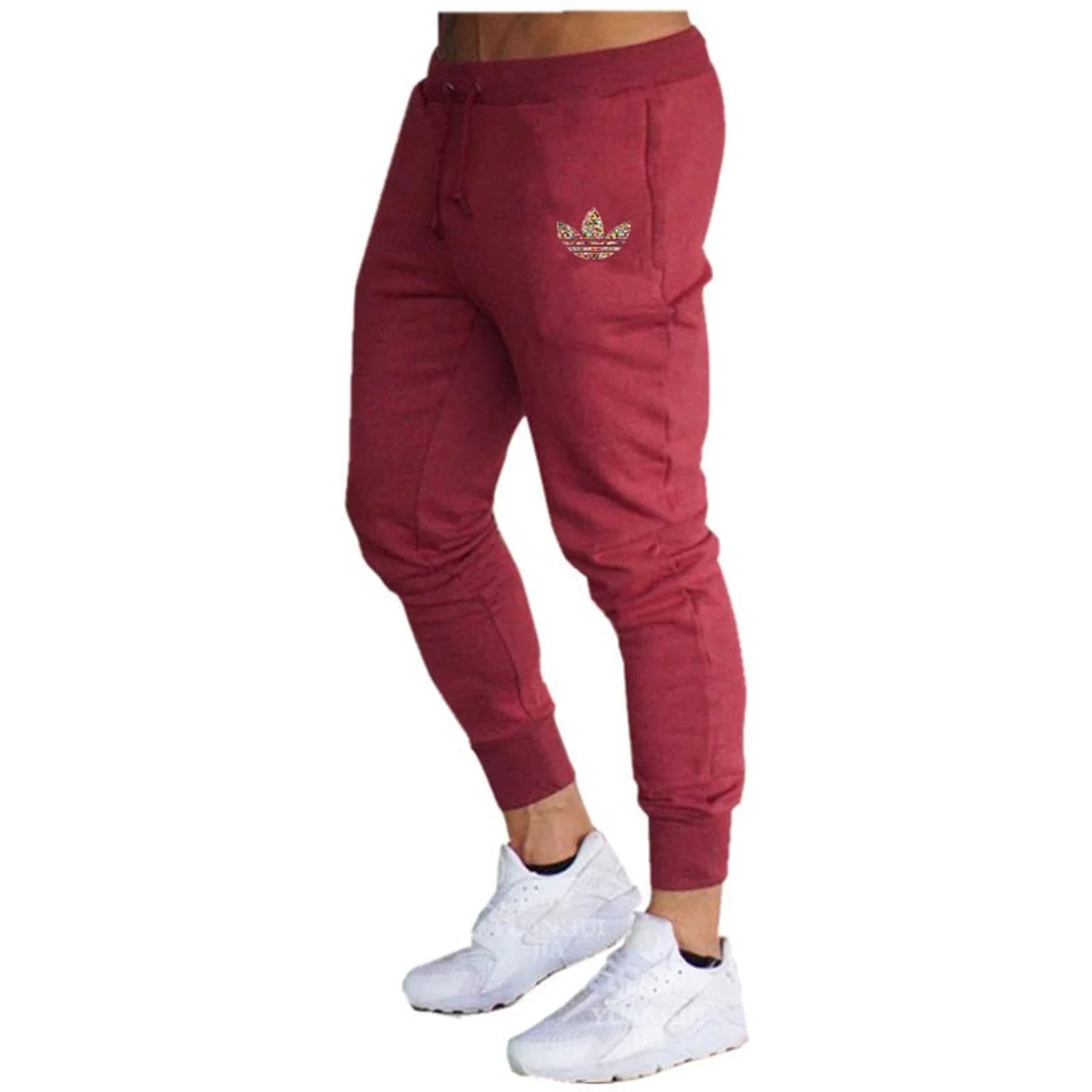 2019 autumn new Men Fitness Sweatpants male gyms Bodybuilding workout cotton trousers Casual Joggers sportswear Pencil pants view 1