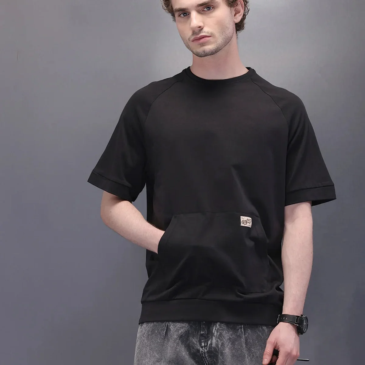 Cut & Sue Oversized T-Shirt | Black view 1