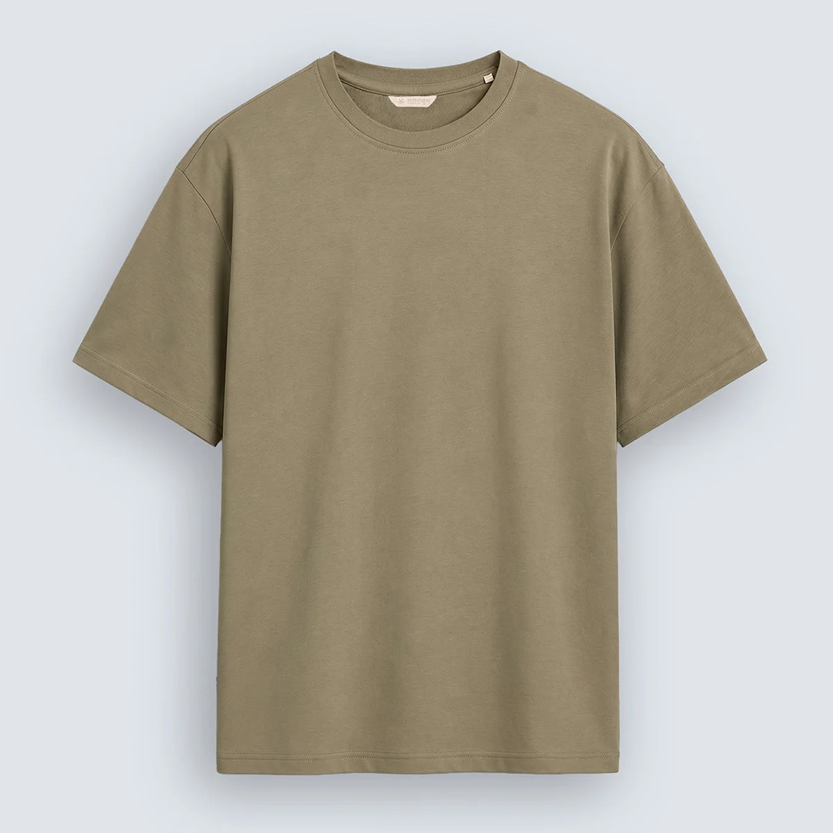 No Brainer Bounce Oversized T-Shirt | Essential | Olive view 1
