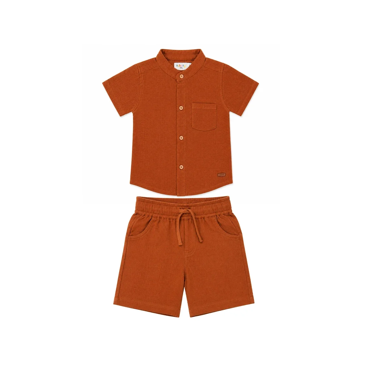 Premium Muslin Jabla Half Sleeve & Shorts | Soft Hugs for Your Little One Style 2 image 1