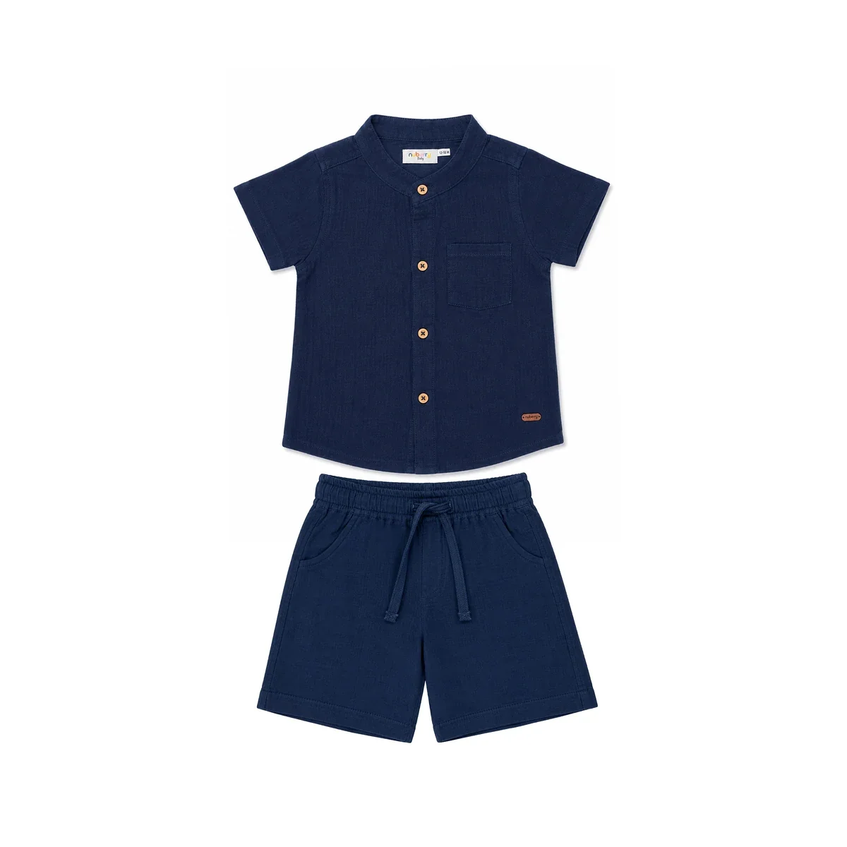 Premium Muslin Jabla Half Sleeve & Shorts | Soft Hugs for Your Little One Style 3 image 1