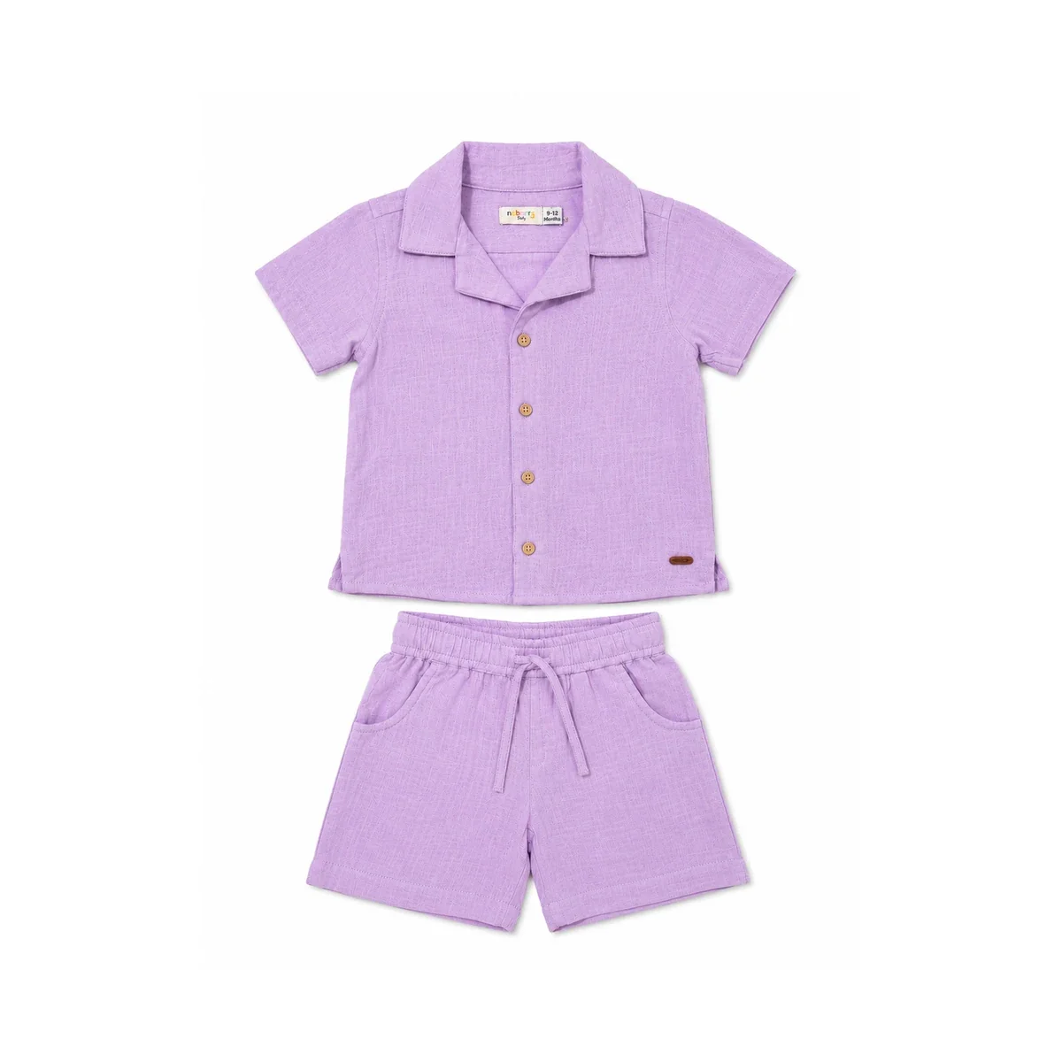 Premium Muslin Jabla Half Sleeve & Shorts | Soft Hugs for Your Little One Style 4 image 1