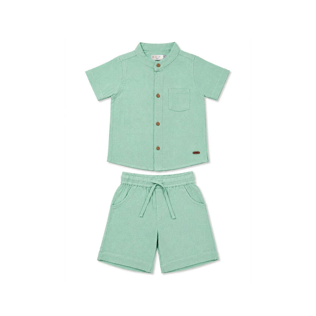 Premium Muslin Jabla Half Sleeve & Shorts | Soft Hugs for Your Little One