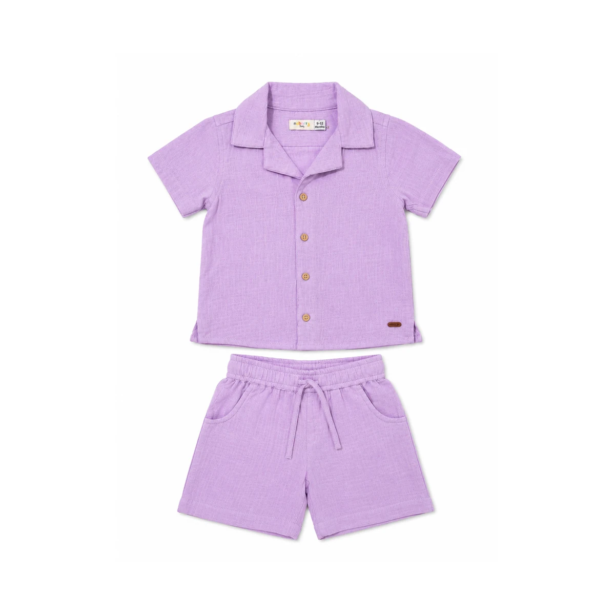 Premium Muslin Jabla Half Sleeve & Shorts | Soft Hugs for Your Little One Style 4