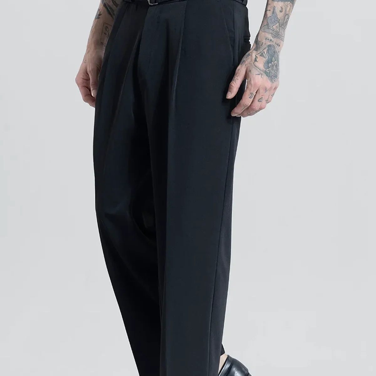 SleekStyle Black Korean Pant image 1