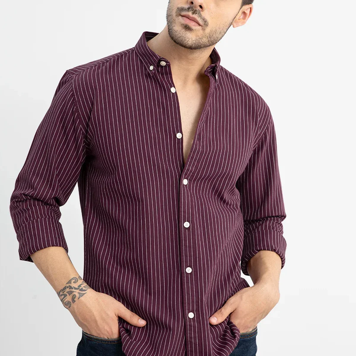 Lining Maroon Shirt image 1