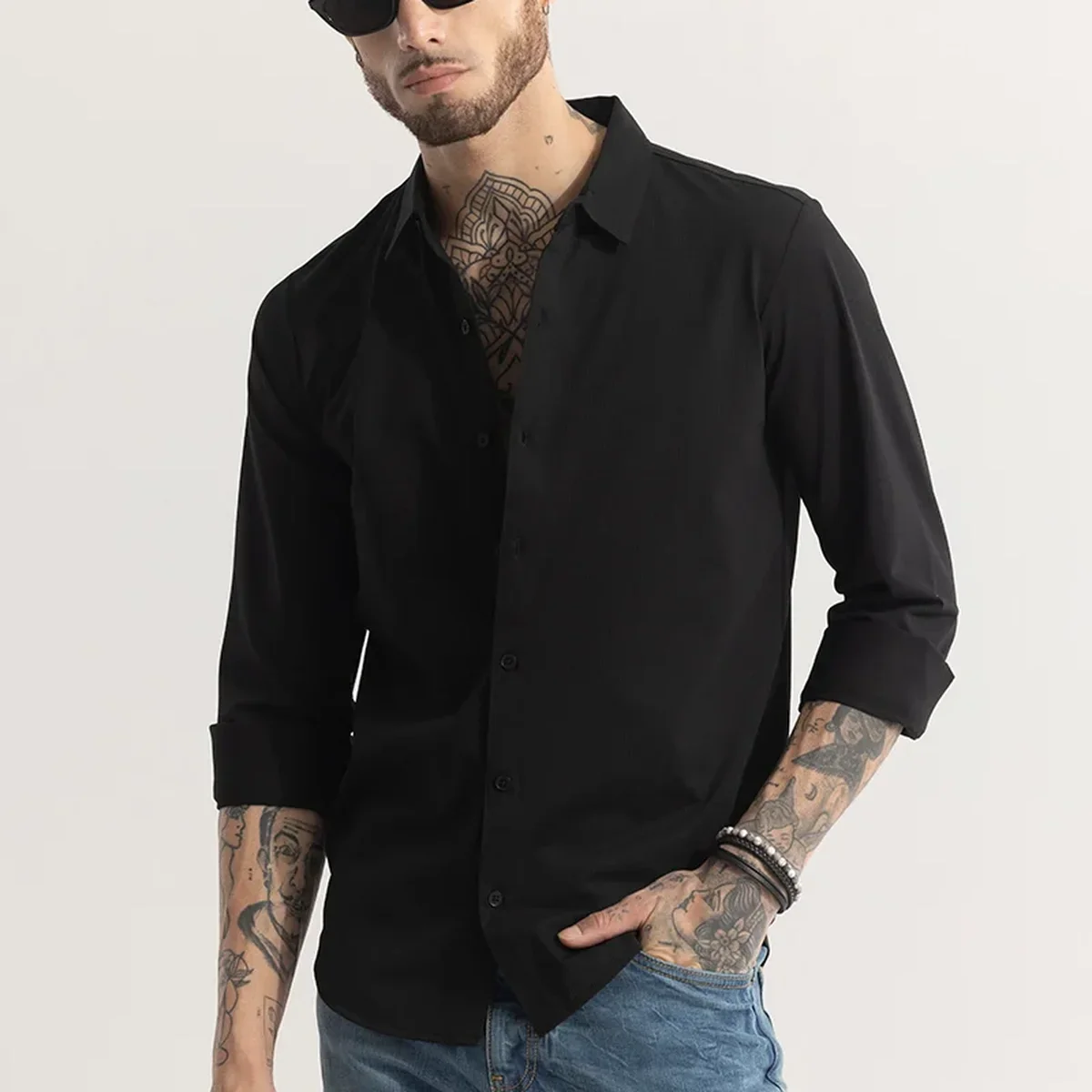 AzureSharp Black Shirt image 1