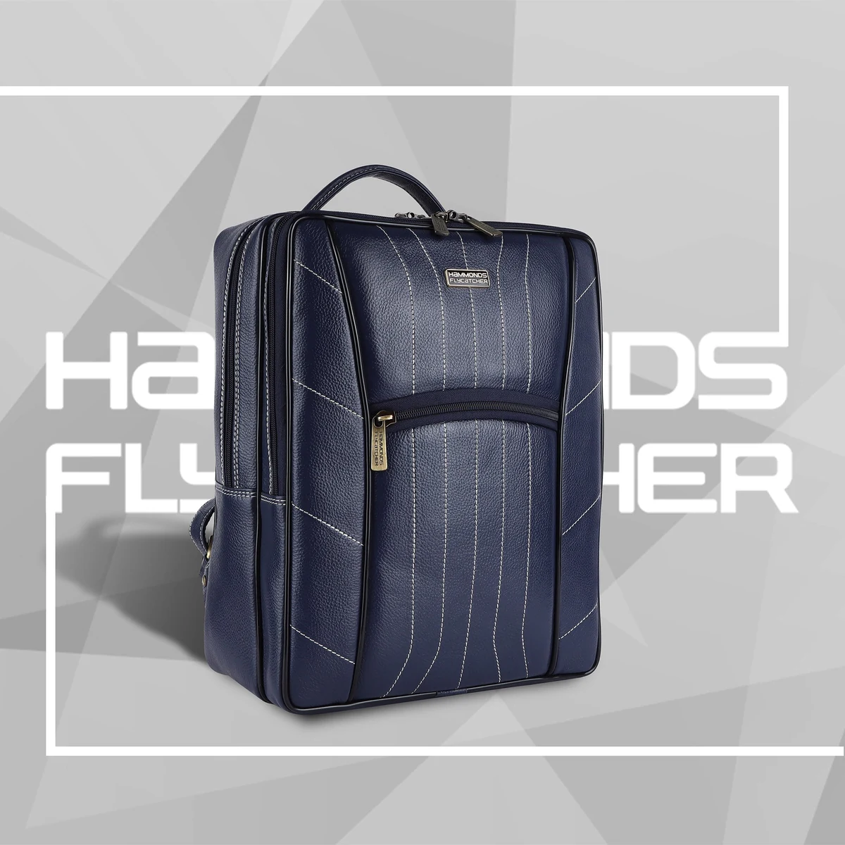 Premium Stylish Leather Laptop Backpack - Best Travel Backpack with Multiple Compartments - Fits up to 16 Inch Laptop