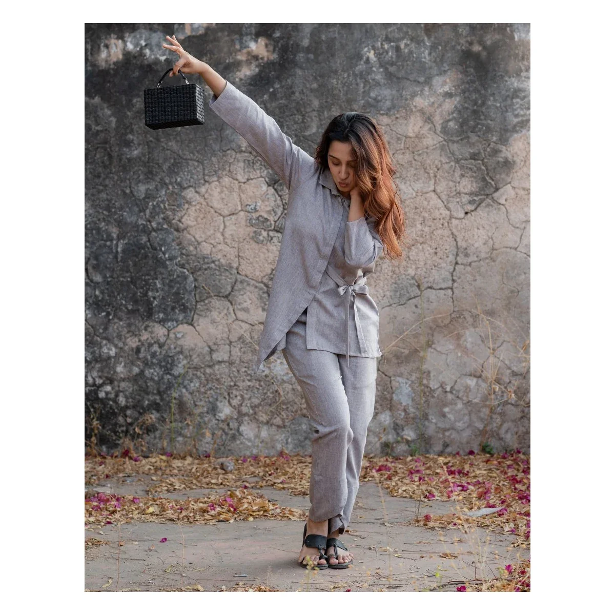 Solid Grey Co-ord Set image 1