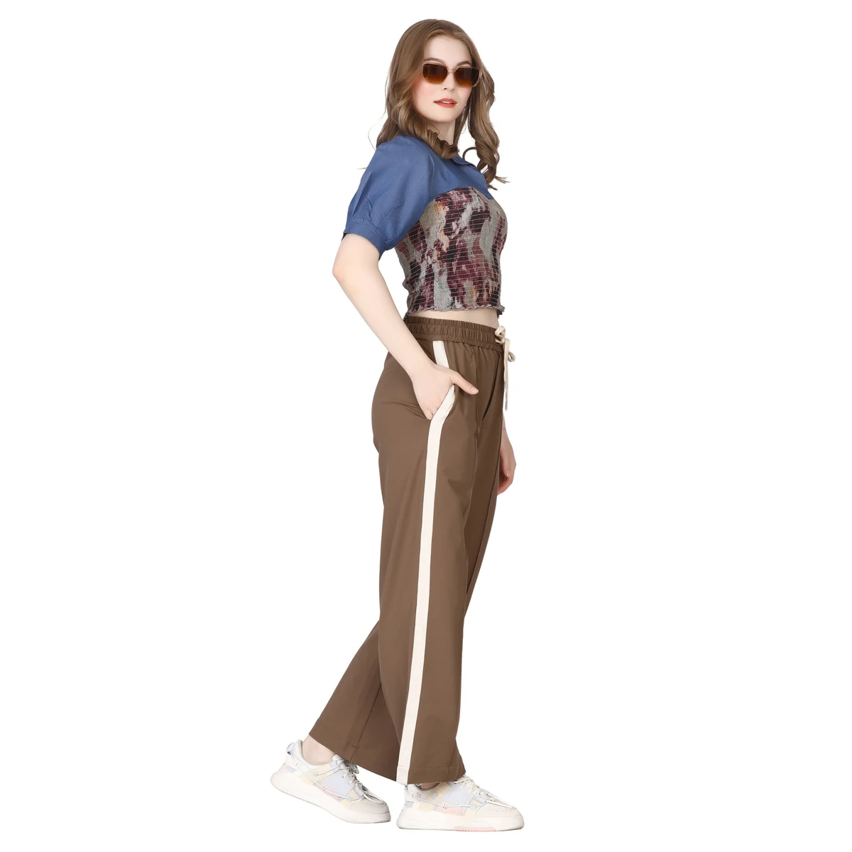 Premium Track Fit Pants - Sand Beige thumbnail 2