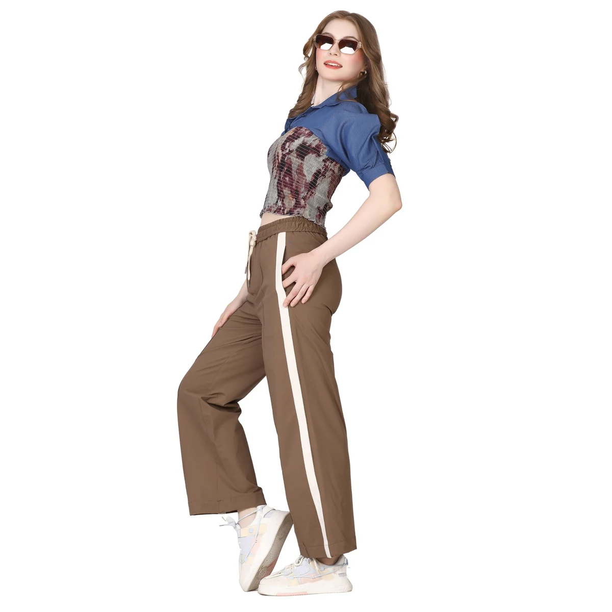 Premium Track Fit Pants - Sand Beige thumbnail 3