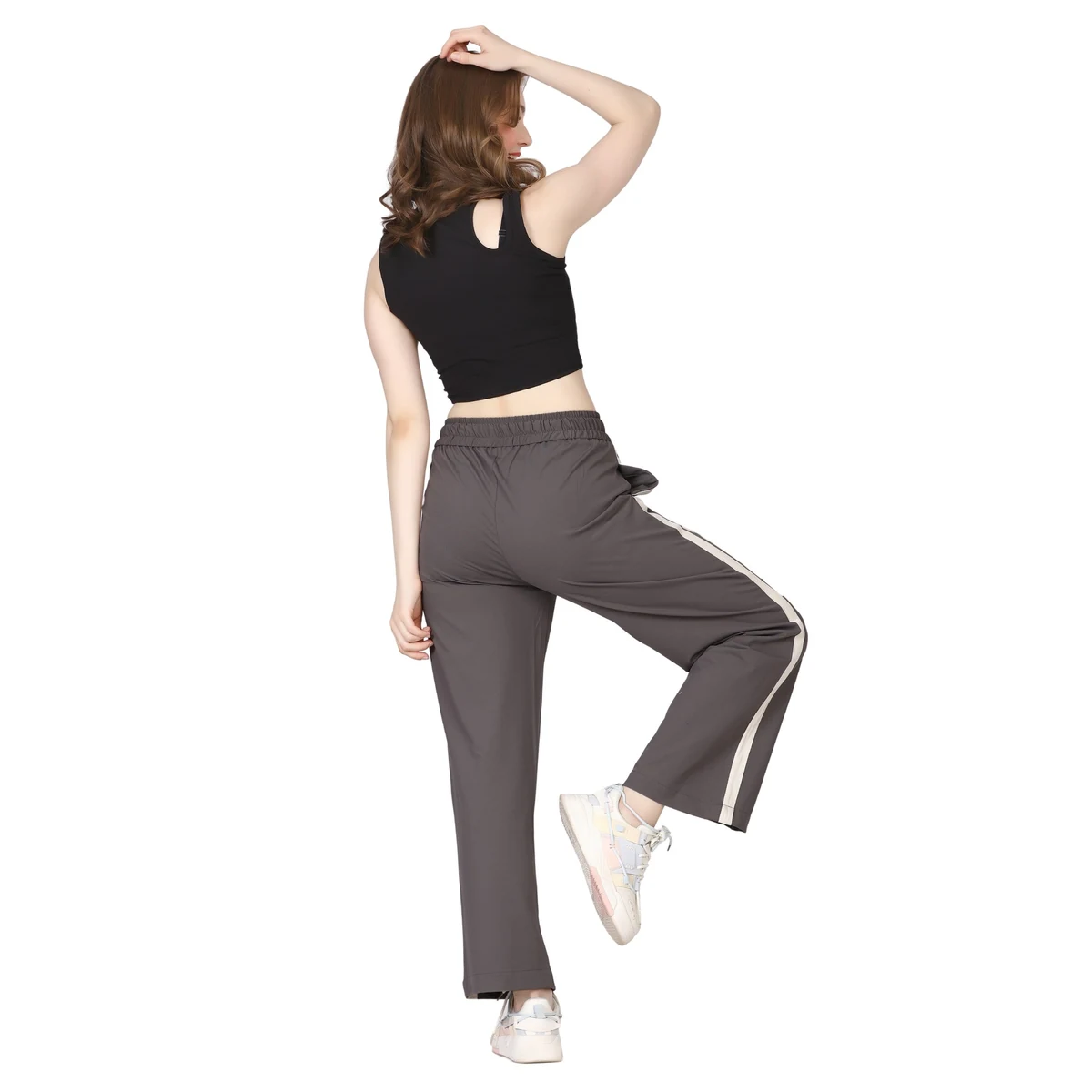 Premium Track Fit Pants - Smoke Grey thumbnail 4