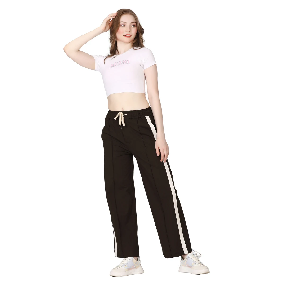 Premium Track Fit Pants - Mudd Brown thumbnail 2