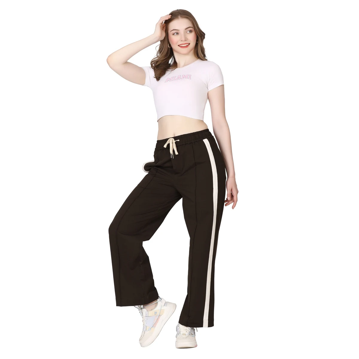 Premium Track Fit Pants - Mudd Brown thumbnail 3