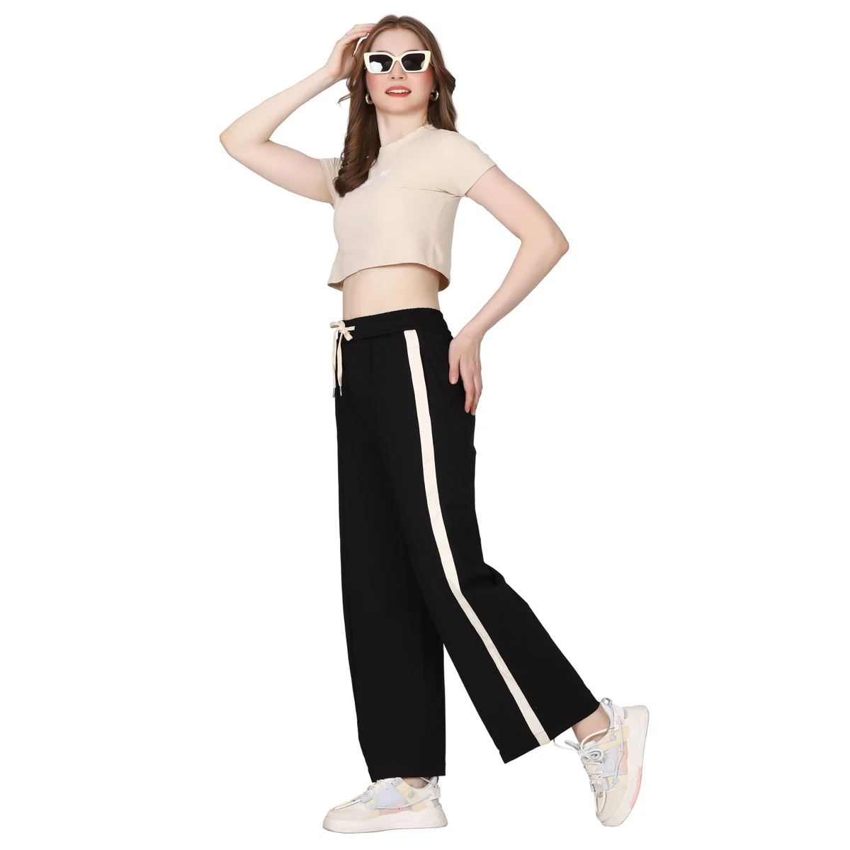 Premium Track Fit Pants - Black thumbnail 3