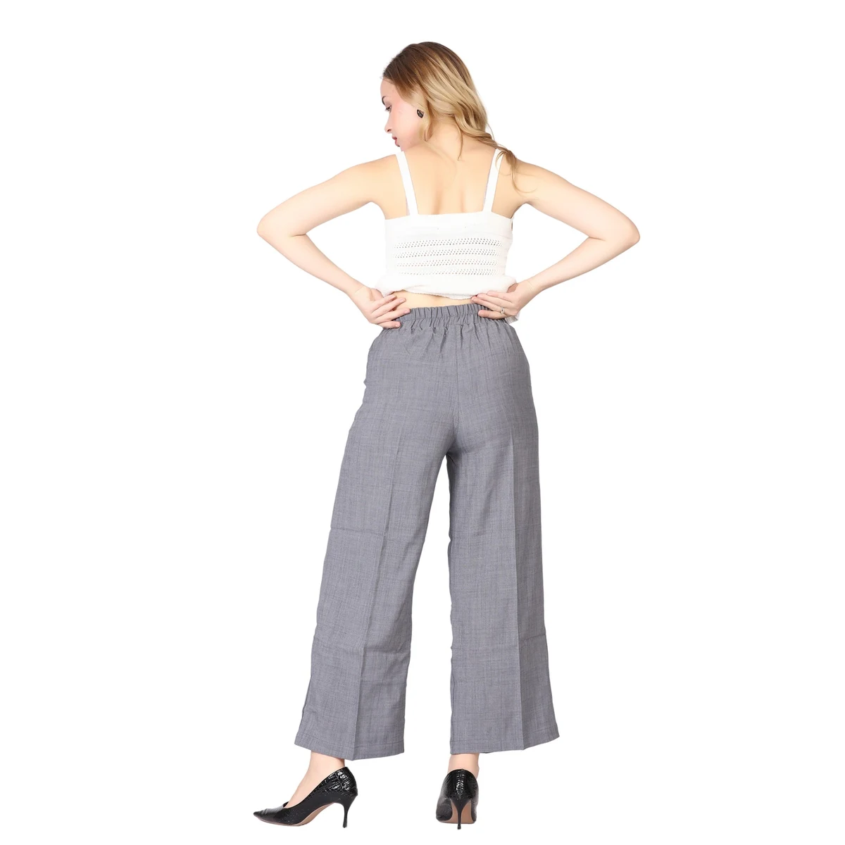 Premium Relaxed Fit Pants - LT Grey thumbnail 4