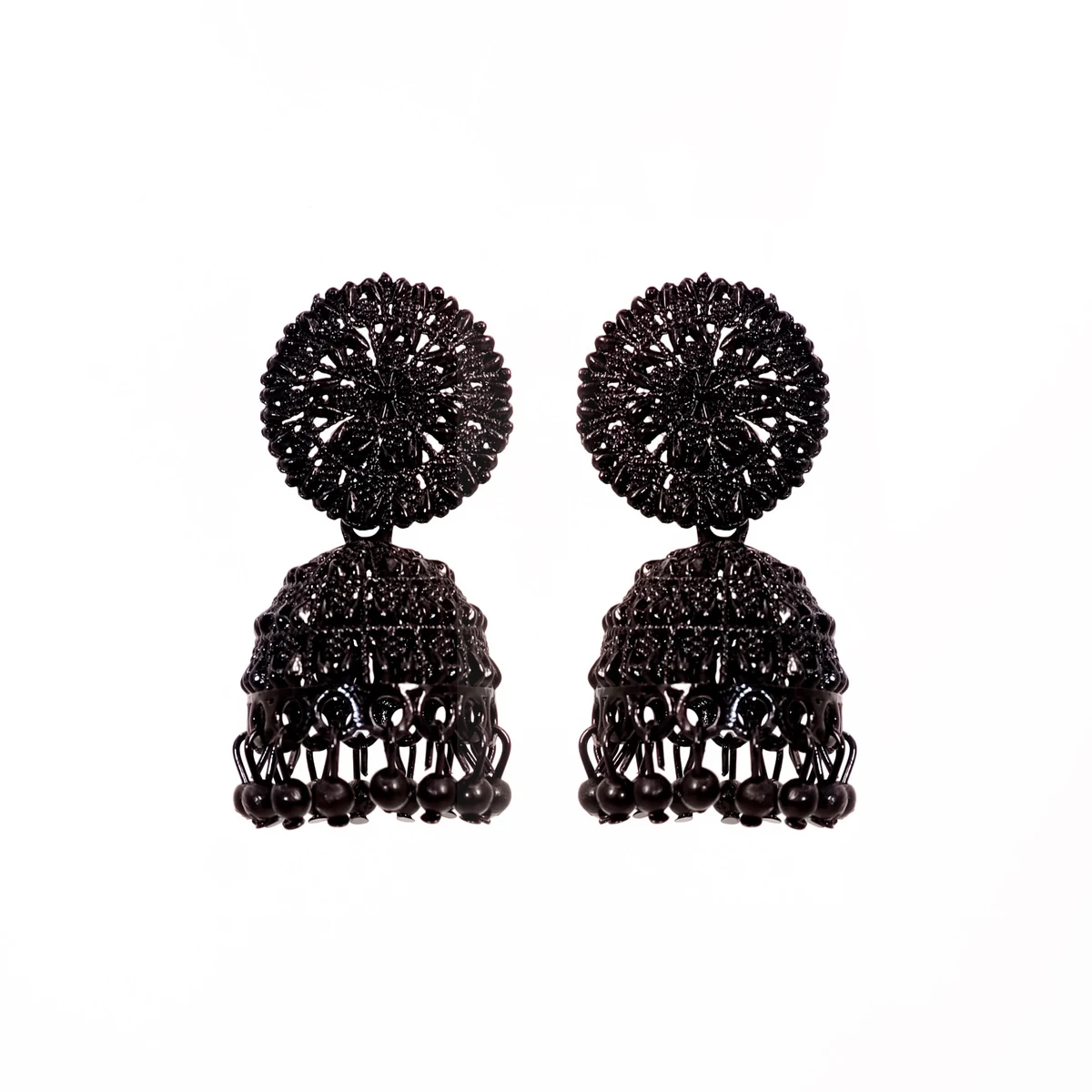 Charcoal Charm Earring thumbnail 2