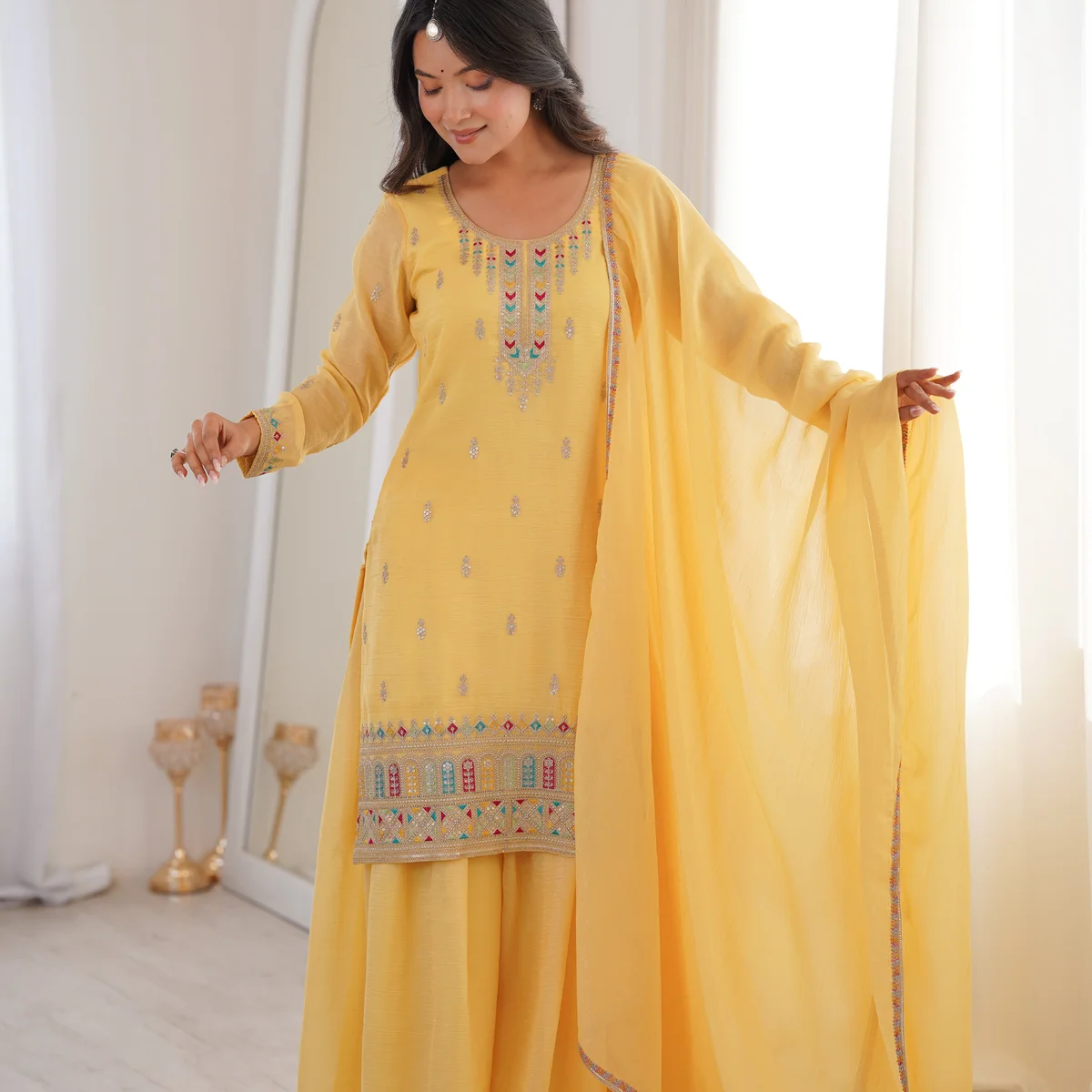 Vaanya Premium Traditional Anarkali Suit Set