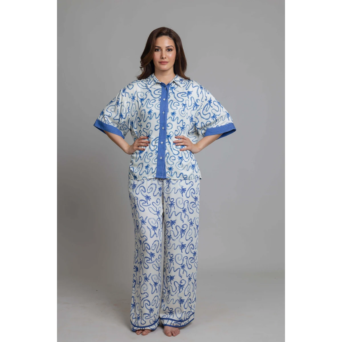 Marina Shirt & Pajama Set