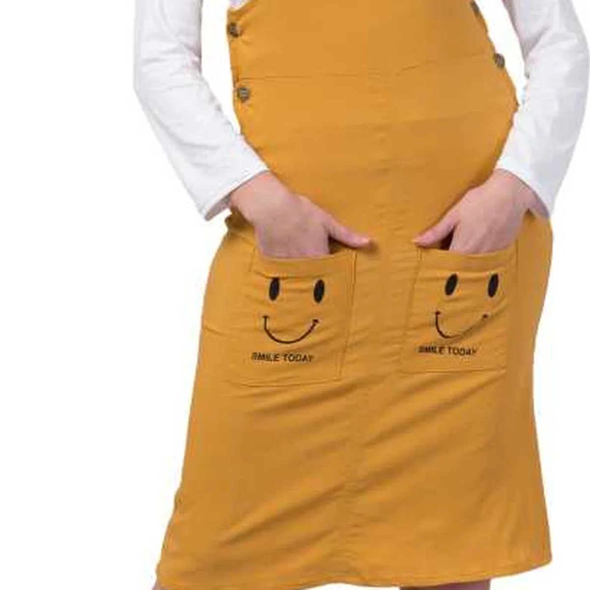 Women Yellow Dungaree