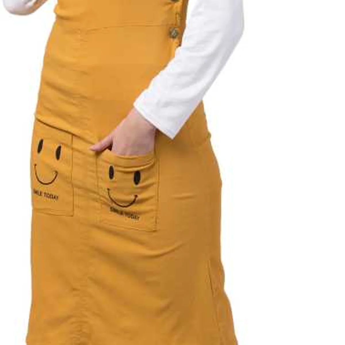 Women Yellow Dungaree thumbnail 4