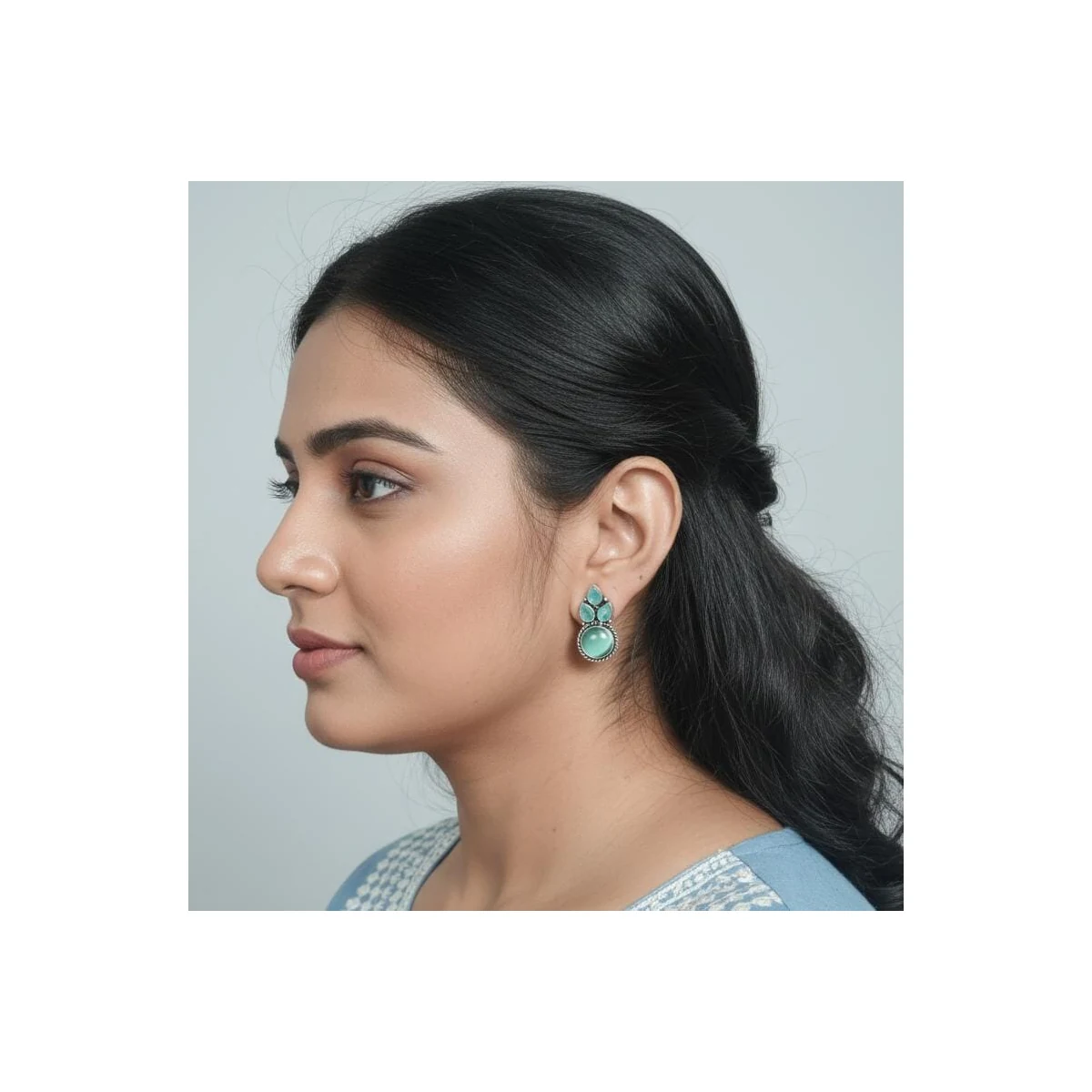 Premium "Yashika" Premium Stone Stud earrings
