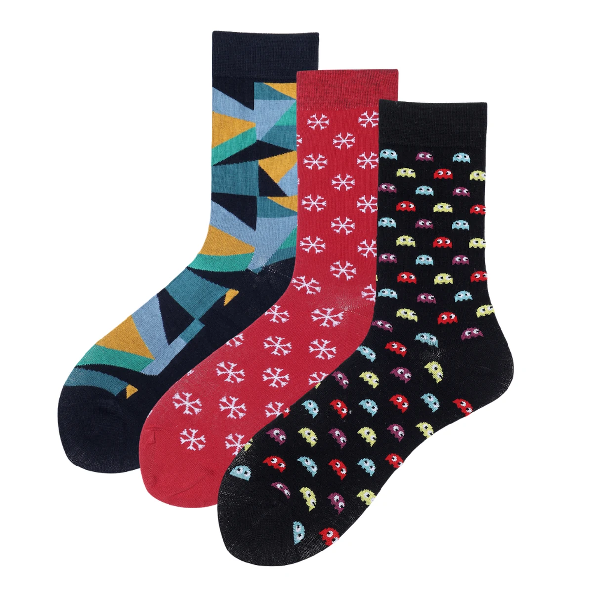 Stand Out at The Office Pack of 3 Pairs | Mid-Calf Socks for Men