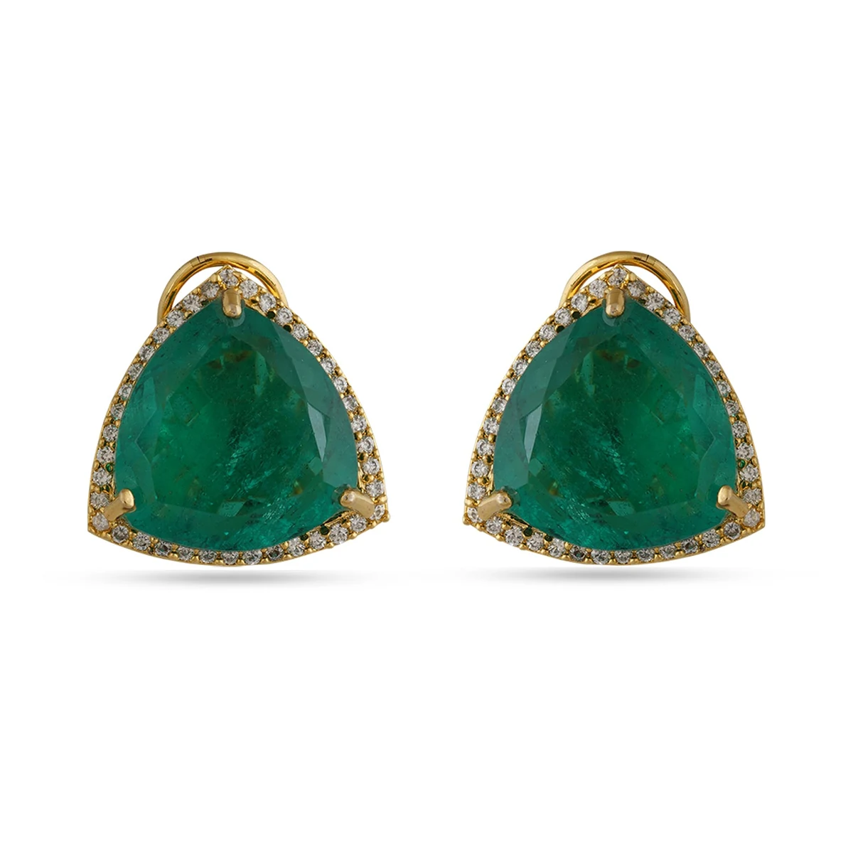 Premium Luciana - Colored Stone CZ Earrings