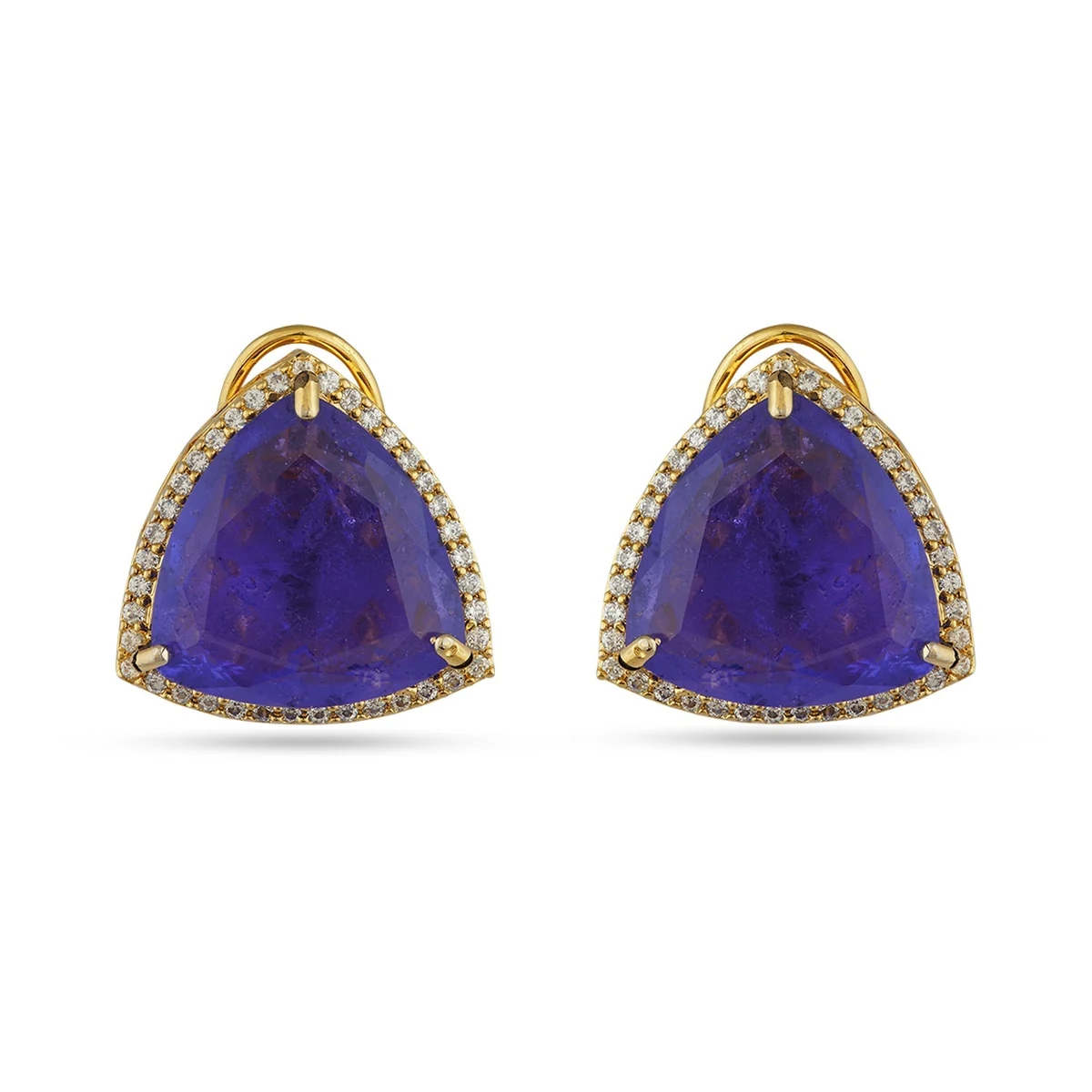 Premium Luciana - Colored Stone CZ Earrings thumbnail 4