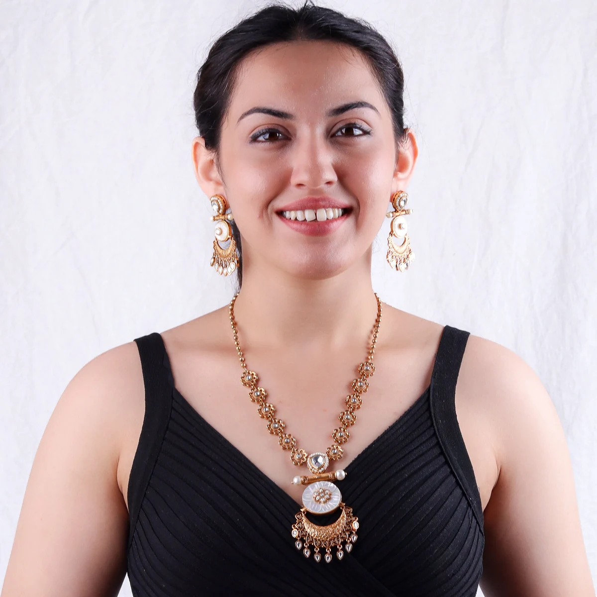 Premium 22K Gold Plated Fashion Set Style 2 thumbnail 2
