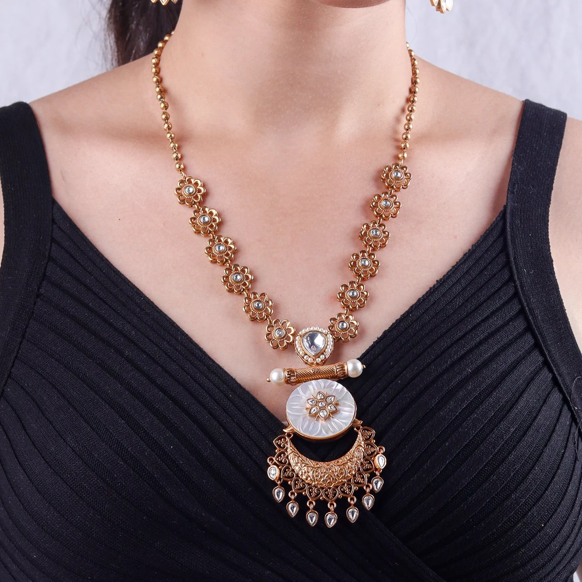 Premium 22K Gold Plated Fashion Set Style 2 thumbnail 3