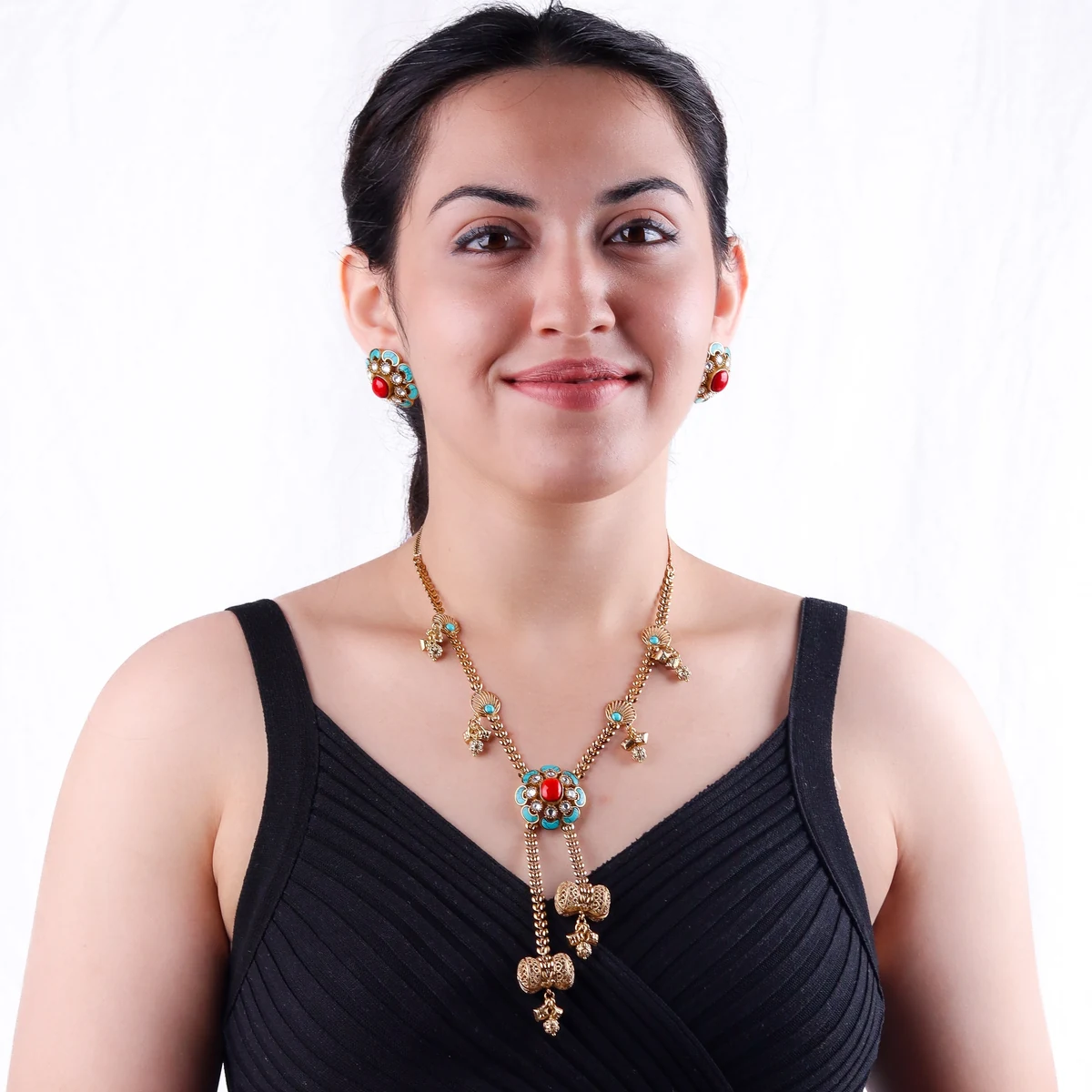 Premium 22K Gold Plated Fashion Set Style 3 thumbnail 2