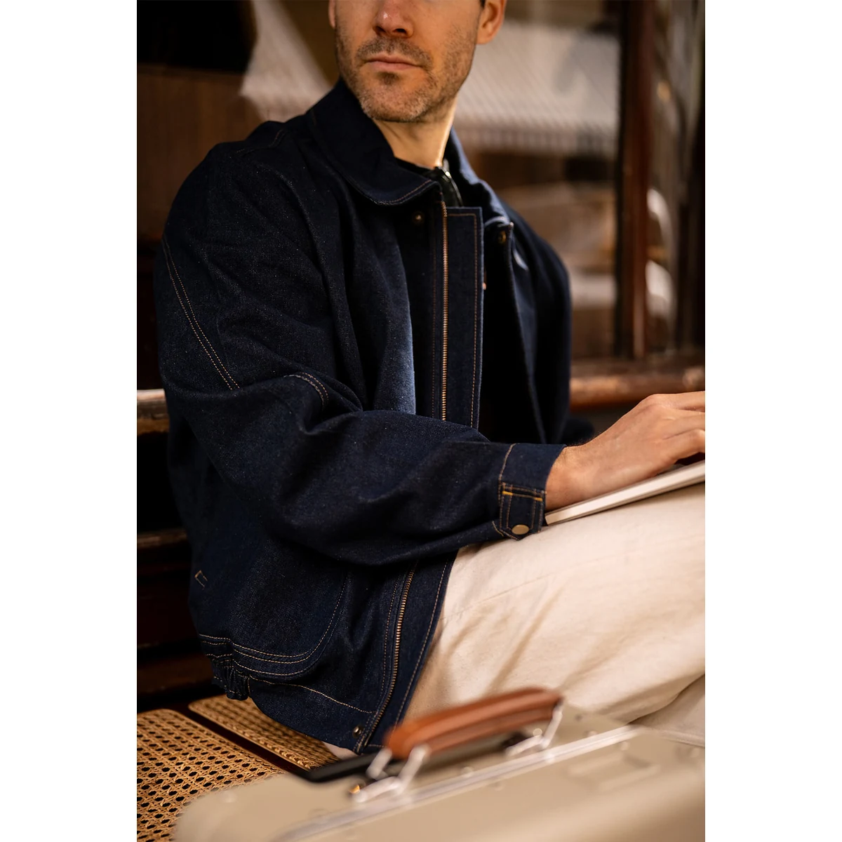Premium HEINRICH DENIM JACKET thumbnail 2