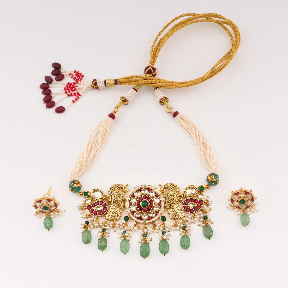 Premium 22K Gold Plated Fashion Set Style 4 thumbnail 3