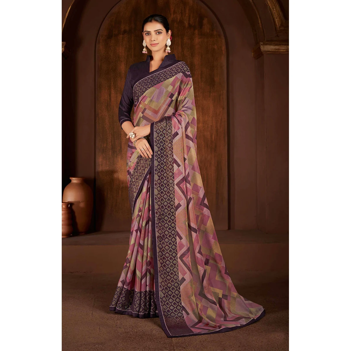 Premium Grace Saree thumbnail 2