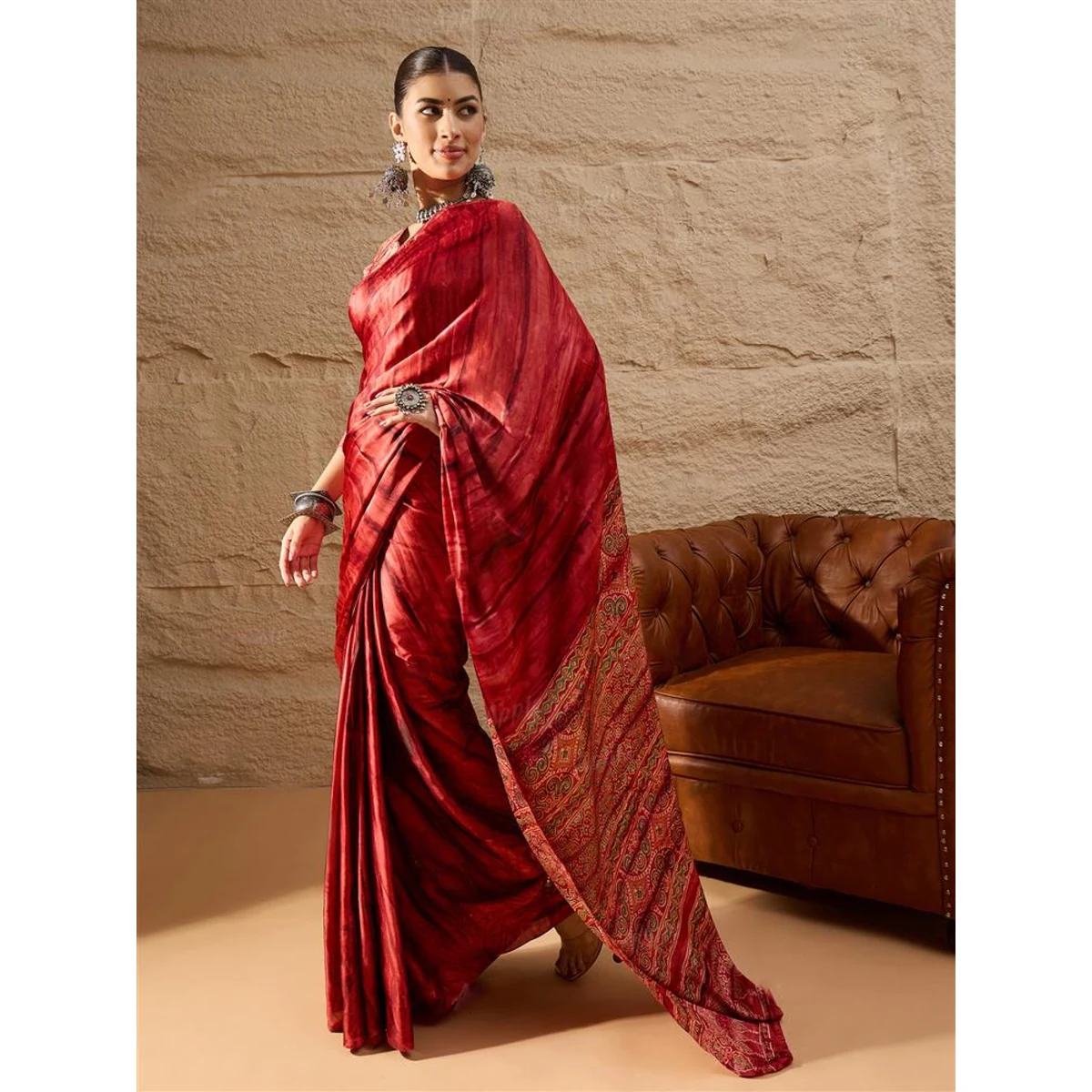 Premium Italiva Elegance Silk Saree For Daily Wear thumbnail 3